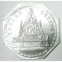 ГЕРМАНИЯ НЮРНБЕРГ 20 пфеннигов 1920 год "Фонтан "ДОБРОДЕТЕЛЕЙ" в НЮРНБЕРГЕ" -ШТЕМПЕЛЬНЫЙ БЛЕСК!