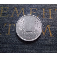 1 пфенниг 1984 (A) Германия ГДР #26 aUNC