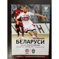 Беларусь-Швеция 2017