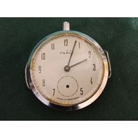 Винтажные механические карманные часы Ruhla, произведенные в Германии (ГДР) 1950–1960-х годов