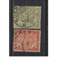 NL Колонии Нидерландская Индия 1902 Номиналы Стандарт #41,45