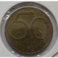 Австрия 50 грошей 1988 г