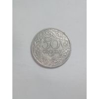 Польша 50 грошей 1923 года .