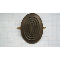 Кокарда РИА. Мельхиор.