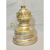 Керосиновая лампа с латунной горелкой Бреннера (Германия) 1903-1912 г.г.