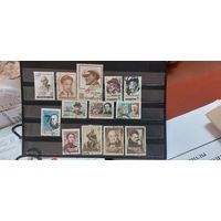 РАСПРОДАЖА. СССР 1963г. Полные серии. Гаш.
