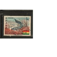 Гана-1967(Мих.299),  гаш.,  Морская  Фауна ,Рыбы,