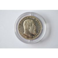 3 марки. 1912 F. Вюртемберг. Оригинал. Серебро.