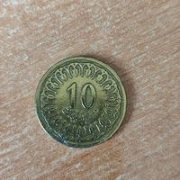 10 миллимов Тунис
