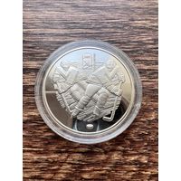 1 рубль 2012г. Чемпионат мира по хоккею 2014 года. Минск-Арена