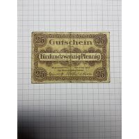 25 пфенигов (нотгельды) г. Германия.-2012