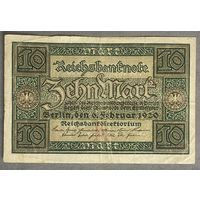 Банкнота 10 марок 1920 год. Веймарская республика.