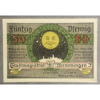 Нотгельд 50 пфеннигов 1918 год. Фридланд. Веймарская республика.