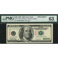 US dollars specimens/образцы