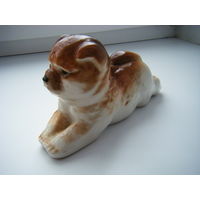 Статуэтка из СССР. Чау-Чау ЛФЗ.