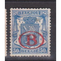 Герб Бельгия 1941 год лот 4 С НАДПЕЧАТКОЙ