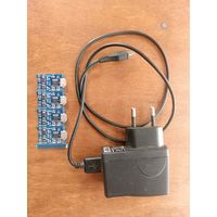 Платы зарядки аккумулятора (4 шт.) +зарядное