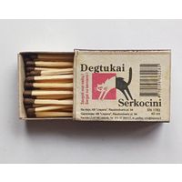 Спичечный коробок. Новый. Со спичками.