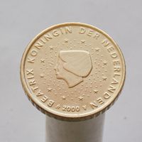 Нидерланды 50 евроцентов 2000 (1-ый тип)
