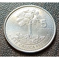 Гватемала 5 сентаво, 2018    ( 1-5-1 )