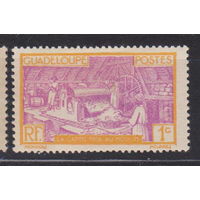 Французская колония Сахарный завод Гваделупа 1928 год Архитектура ЧИСТАЯ