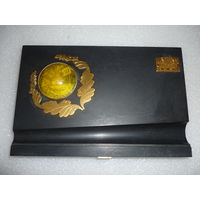 Письменный прибор,Пенал. Карболит. CССР. 70-е годы