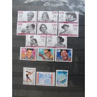 Продажа коллекции с 1 рубля! Культура и искусство на почтовых марках мира.