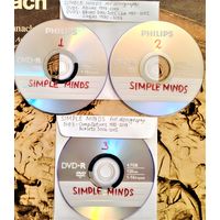 DVD MP3 полная дискография SIMPLE MINDS (Synthpop, New wave, Pop-rock, Alternative rock, Post-punk) - 3 DVD