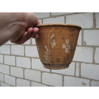 Горшок для цветов глина 70 годы