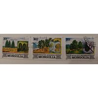 РАСПРОДАЖА КОЛЛЕКЦИИ. Монголия, марки "флора"