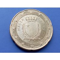 Мальта. 20 евроцентов 2020