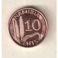 Намибия 10 цент 2025