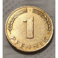 Германия 1 пфенниг, 1950  "J" - Гамбург (14-9-13)