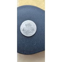 Монета серебро 10 грошей востание 1831.г