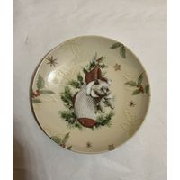 Тарелка декоративная "Рожденственский вечер" 175 мм. ДФЗ