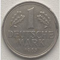 Германия 1 марка 1983 г. D