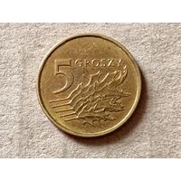 Польша 5 грошей, 2020г. (Н)