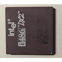 Керамический Ретро процессор INTEL i486 DX2.