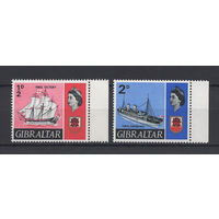 Гибралтар /Gibraltar 1967**  Корабли Елизавета II