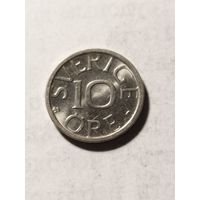 Швеция 10 оре 1990