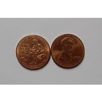 1 цент памятные монеты США 2009