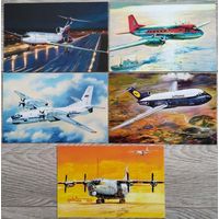 Гражданская авиация. 5 шт. Россия.