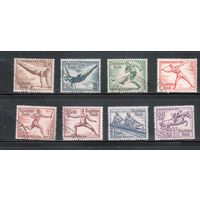 Германия(Рейх)-1936,(Мих.606-616)  гаш. ,  Спорт,  ОИ-1936 (полная серия)