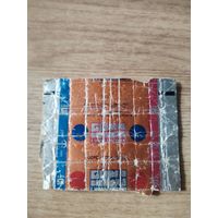 Обертка от жевательной резинки.