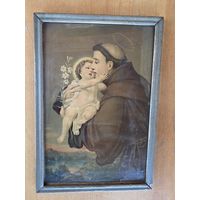 СТАРАЯ ИКОНА. СВ. АНТОНИЙ.