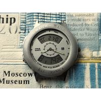Экспериментальные электронные наручные часы Electronica CHN-05 (Электроника ЧН-05, Интеграл, quartz, Watch & Watch). Редкие!