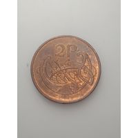Ирландия 2 пенсов 2000 года .