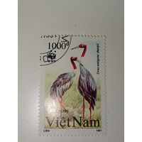 Вьетнам 1991 год. Птицы