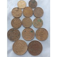 Набор монет ранних советов