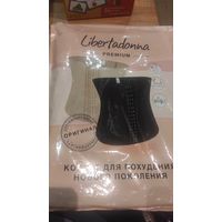 Корсет Libertadonna Для похудения р.M. пару раз б/у. Оригинал. Очень качественно выполнен, состав % нат. латекс, % нат. хлопок. Корсет нового поколения. В упаковке.